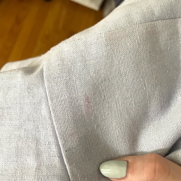 Princess Polly Cottage Hill Mini Dress Baby Blue Size 2 - Picture 4 of 6